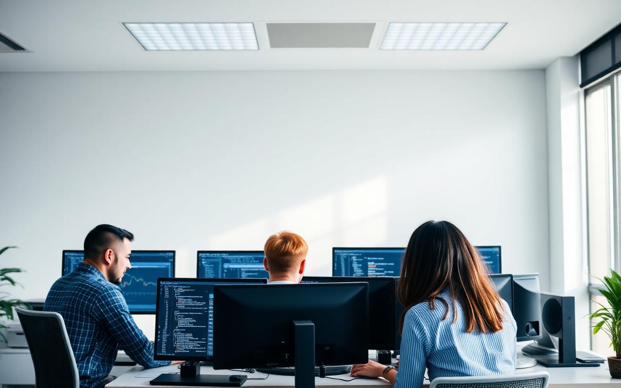 Softech Services team at work